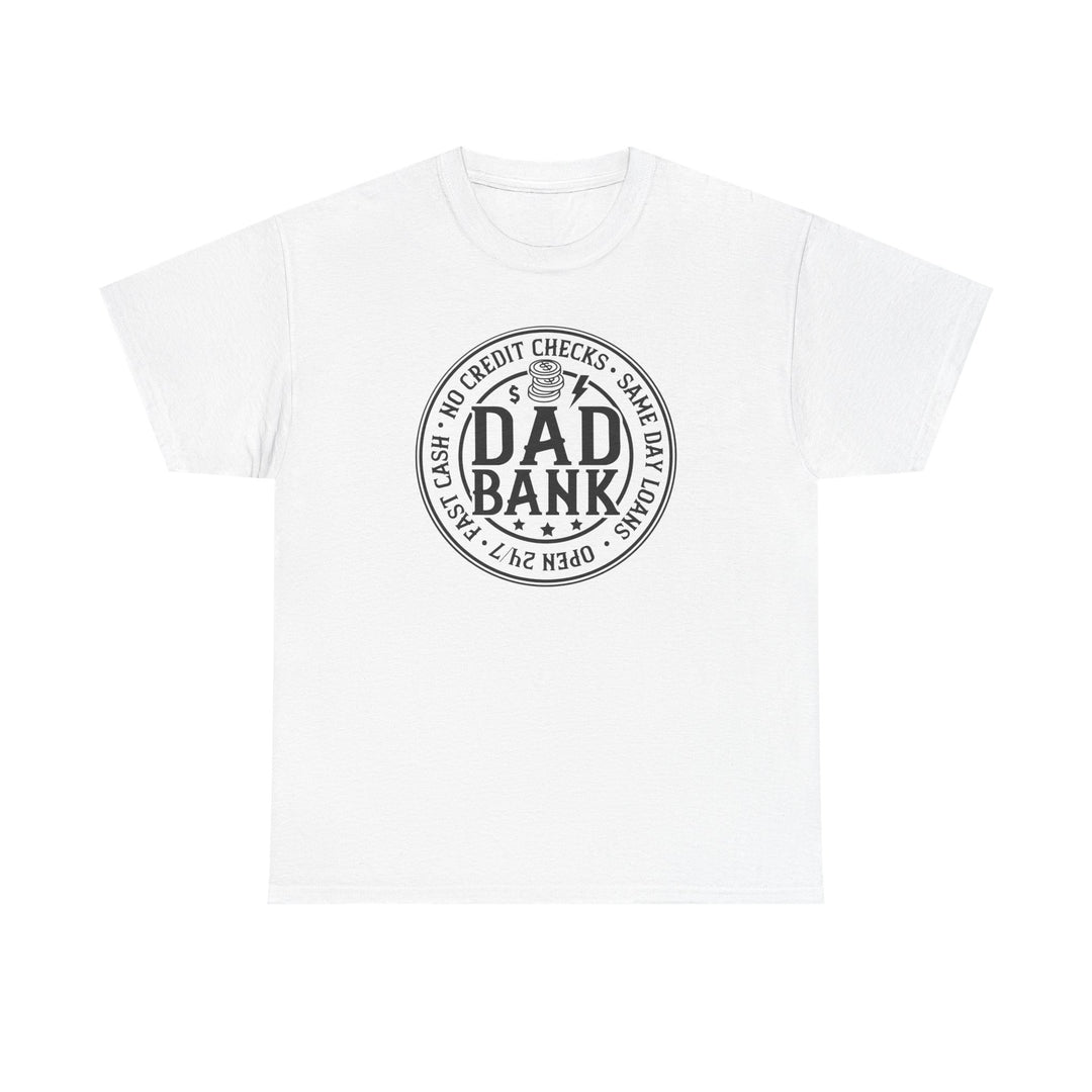 Bank Of Dad - Unisex Heavy Cotton Tee