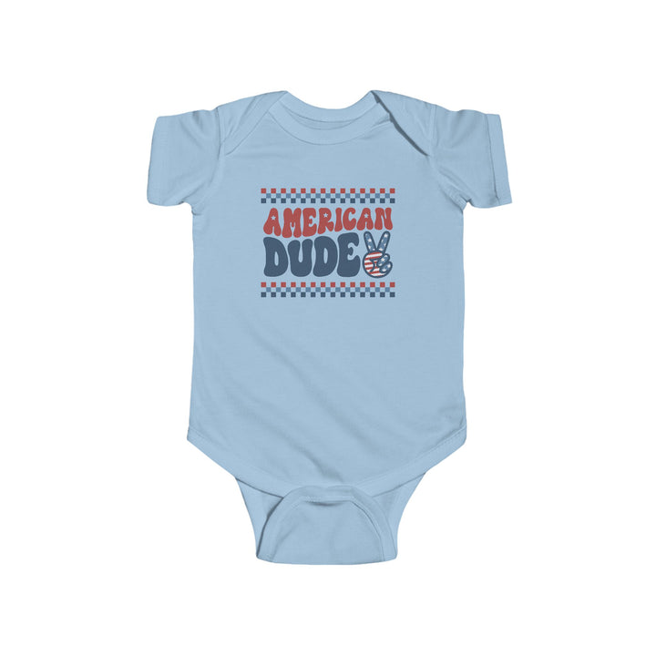 American Dude - Infant Fine Jersey Bodysuit