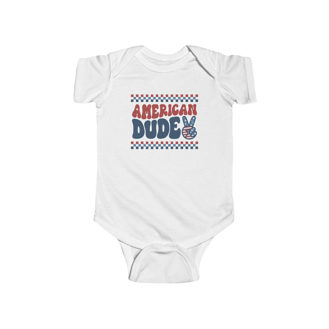 American Dude - Infant Fine Jersey Bodysuit