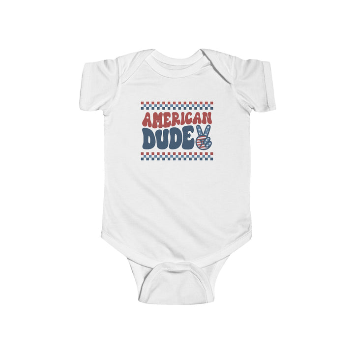 American Dude - Infant Fine Jersey Bodysuit