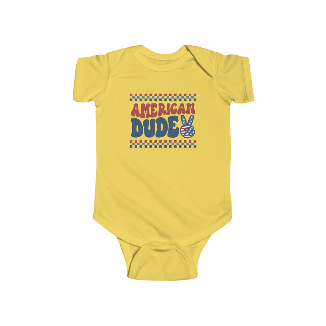 American Dude - Infant Fine Jersey Bodysuit