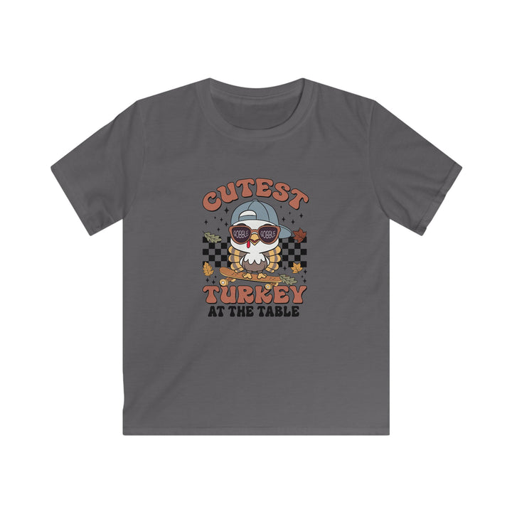 Cutest Turkey Boys - Kids Softstyle Tee