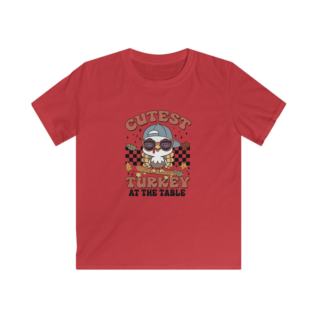Cutest Turkey Boys - Kids Softstyle Tee