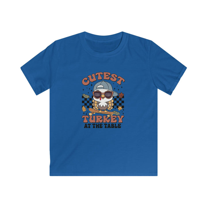 Cutest Turkey Boys - Kids Softstyle Tee
