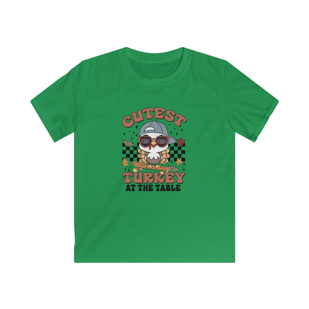 Cutest Turkey Boys - Kids Softstyle Tee