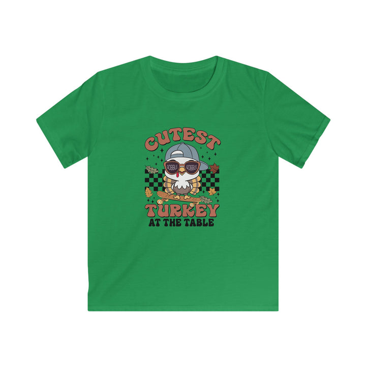 Cutest Turkey Boys - Kids Softstyle Tee