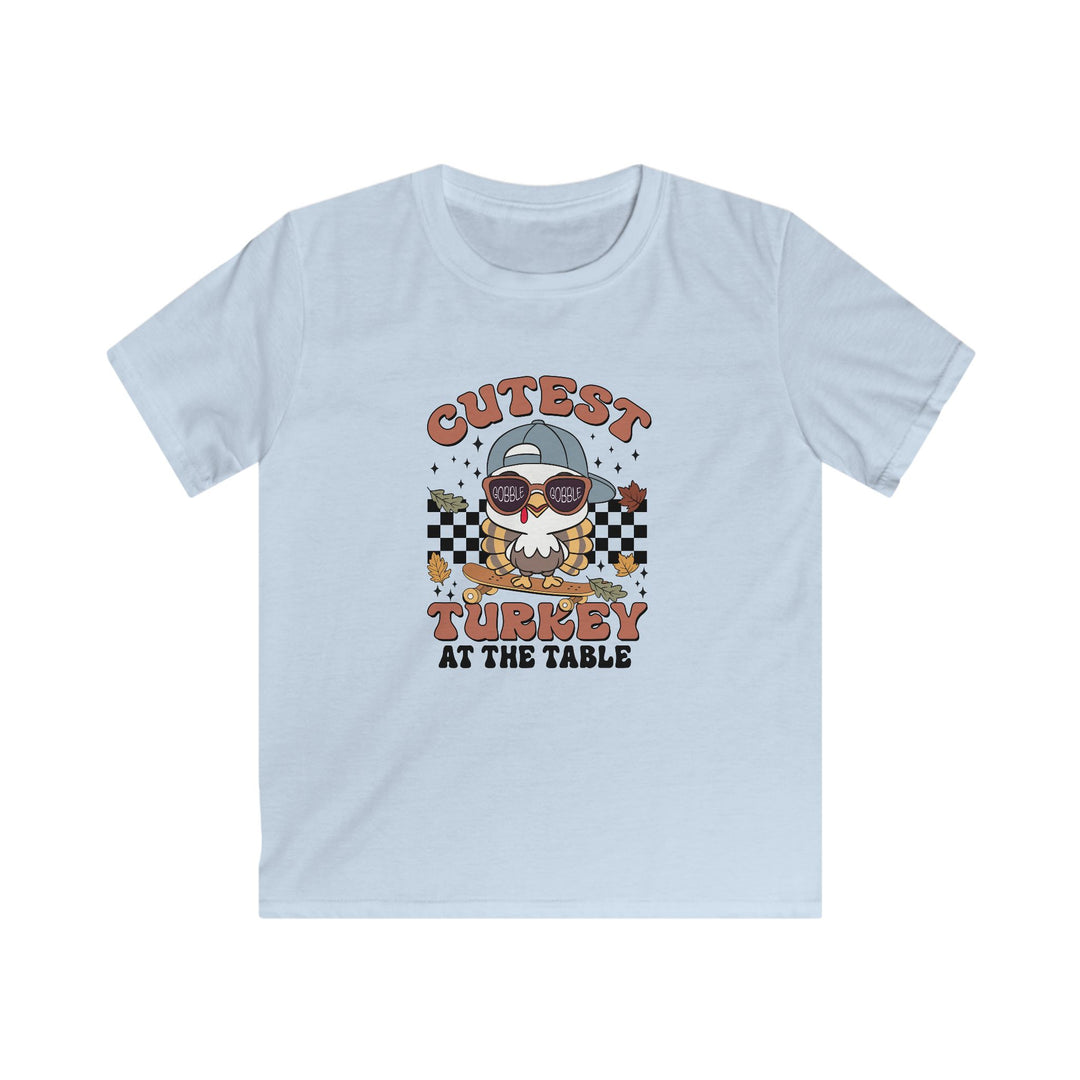 Cutest Turkey Boys - Kids Softstyle Tee