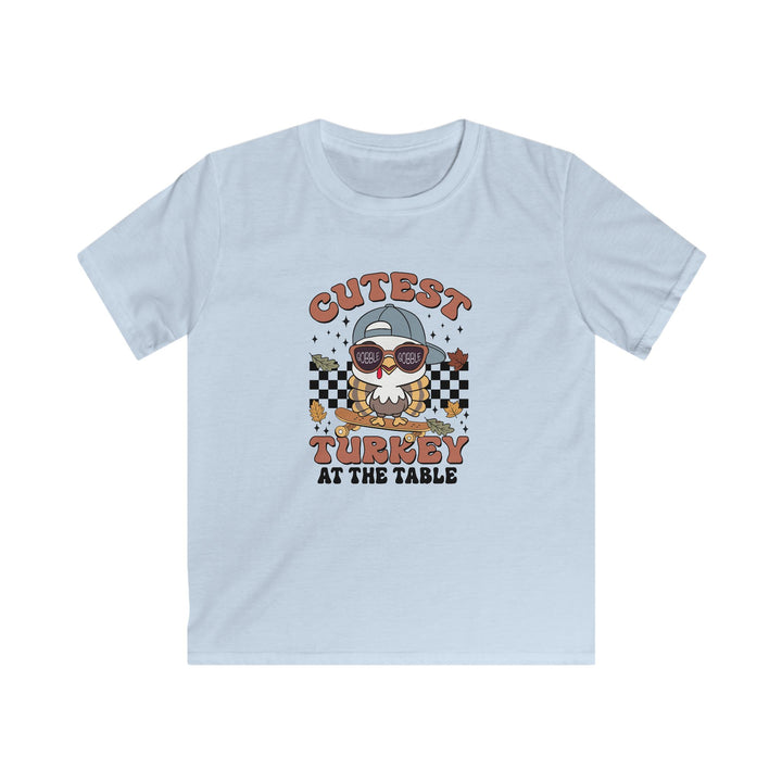 Cutest Turkey Boys - Kids Softstyle Tee