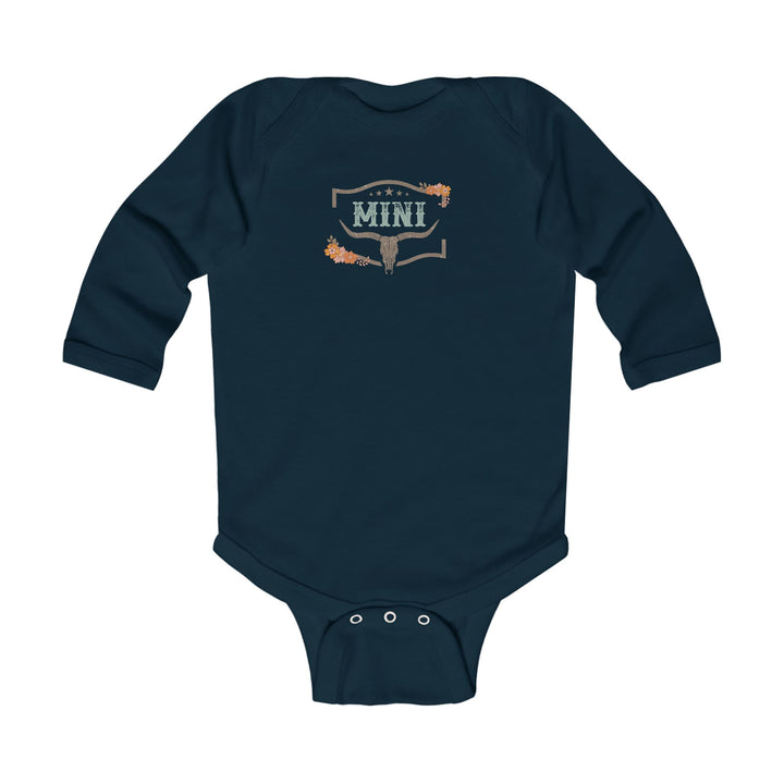 Skull Mini - Infant Long Sleeve Bodysuit
