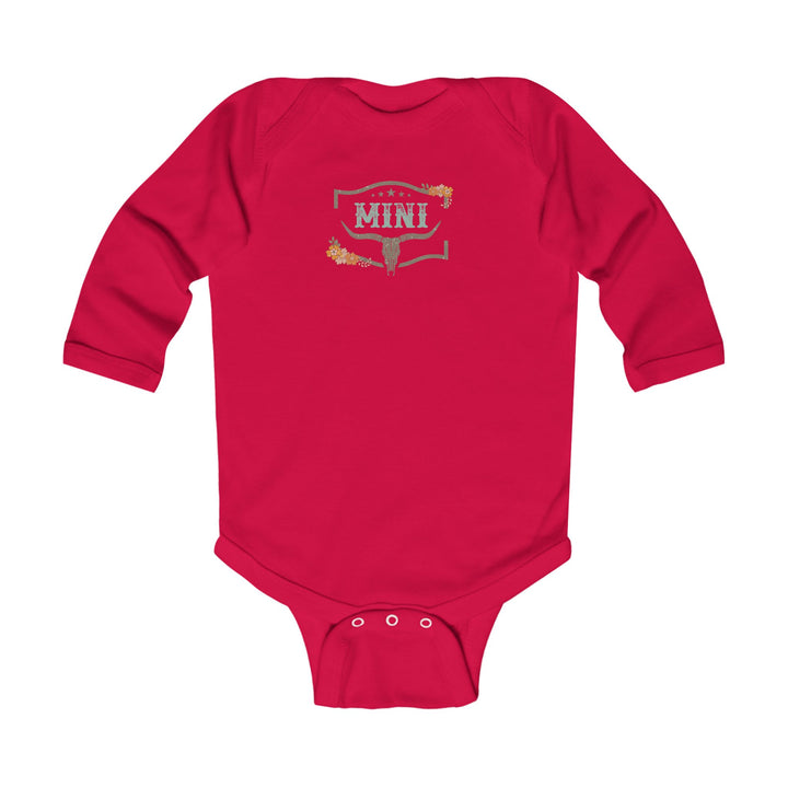 Skull Mini - Infant Long Sleeve Bodysuit