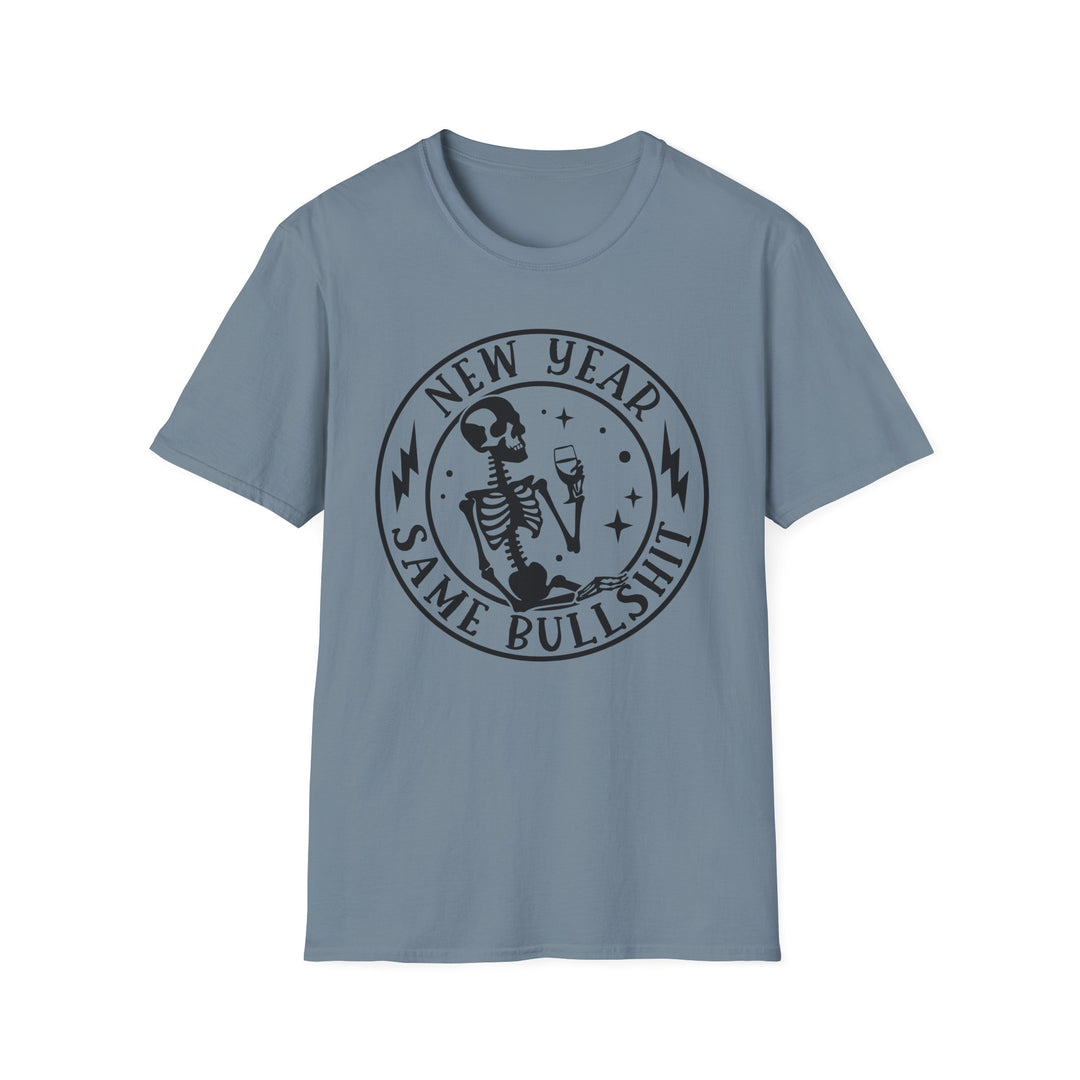 New Year Same Bullsh*t - Unisex Softstyle T-Shirt