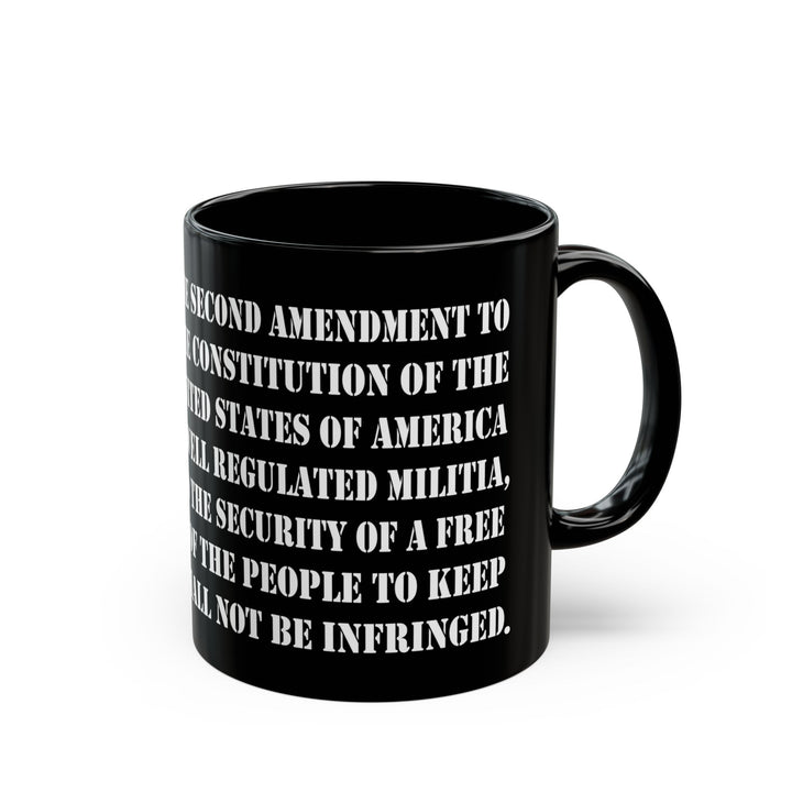 2nd Amendment - Black Mug (11oz, 15oz)
