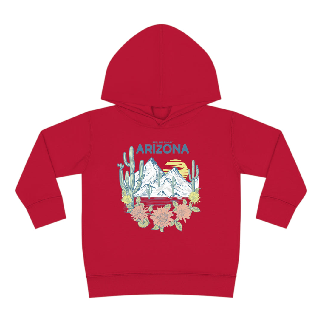 Feel The Sunset Arizona - Toddler Pullover Fleece Hoodie