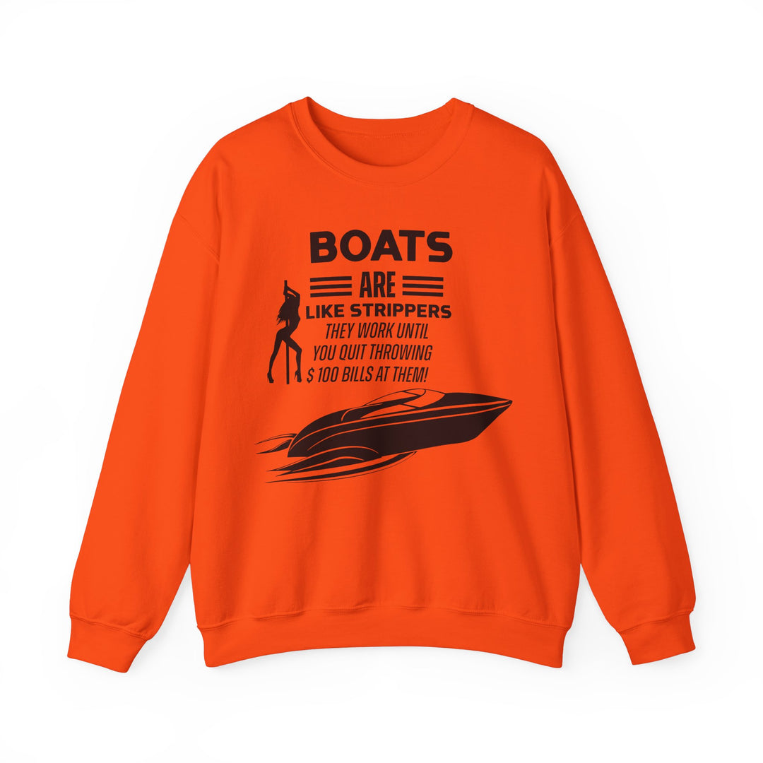 Boats - Unisex Heavy Blend™ Crewneck Sweatshirt