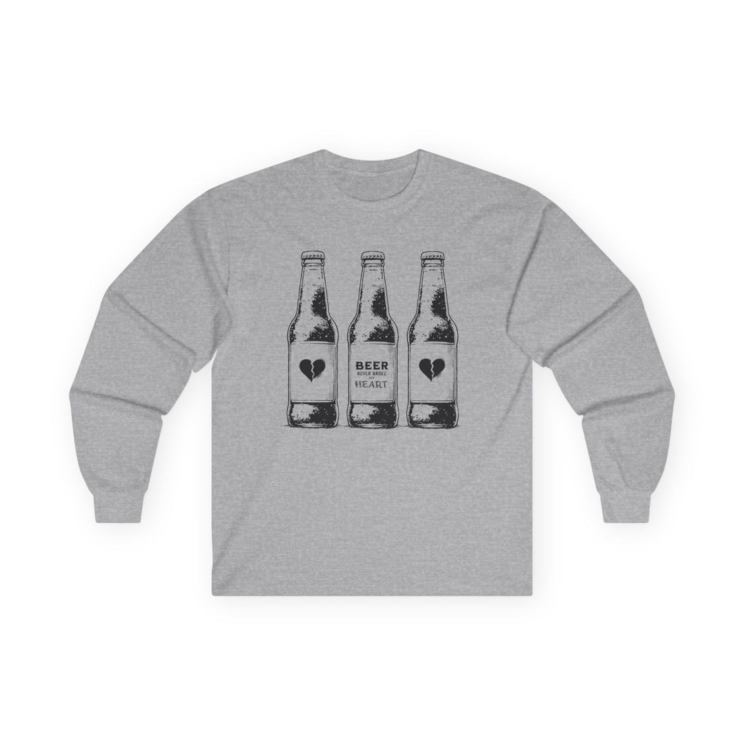 Beer Never Broke My Heart - Unisex Ultra Cotton Long Sleeve Tee