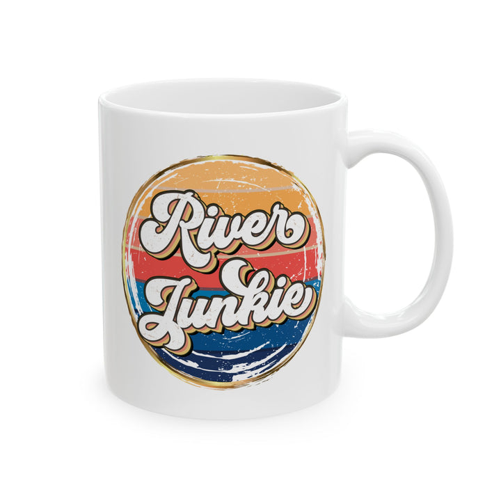 River Junkie - Ceramic Mug, (11oz, 15oz)