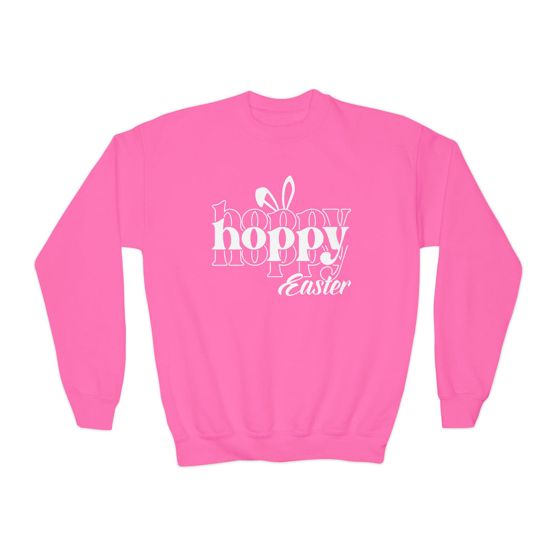 Hoppy Easter - Youth Crewneck Sweatshirt