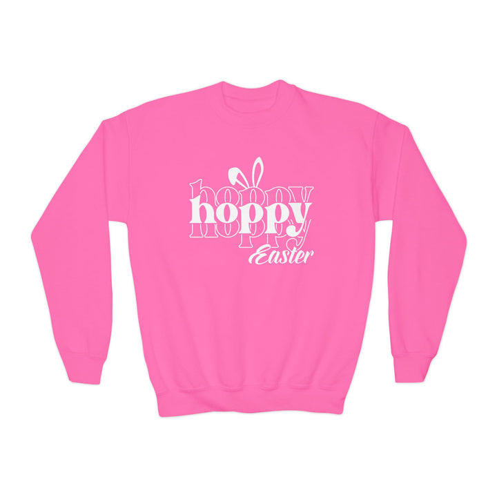 Hoppy Easter - Youth Crewneck Sweatshirt