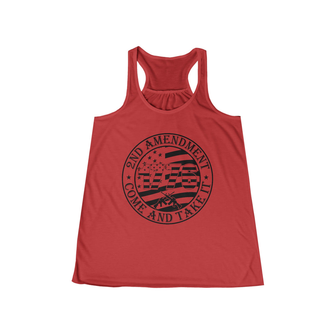 Come And Take It - Women's Flowy Racerback Tank