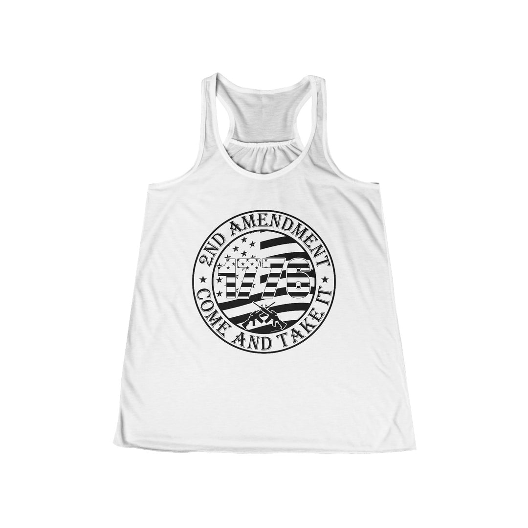 Come And Take It - Women's Flowy Racerback Tank