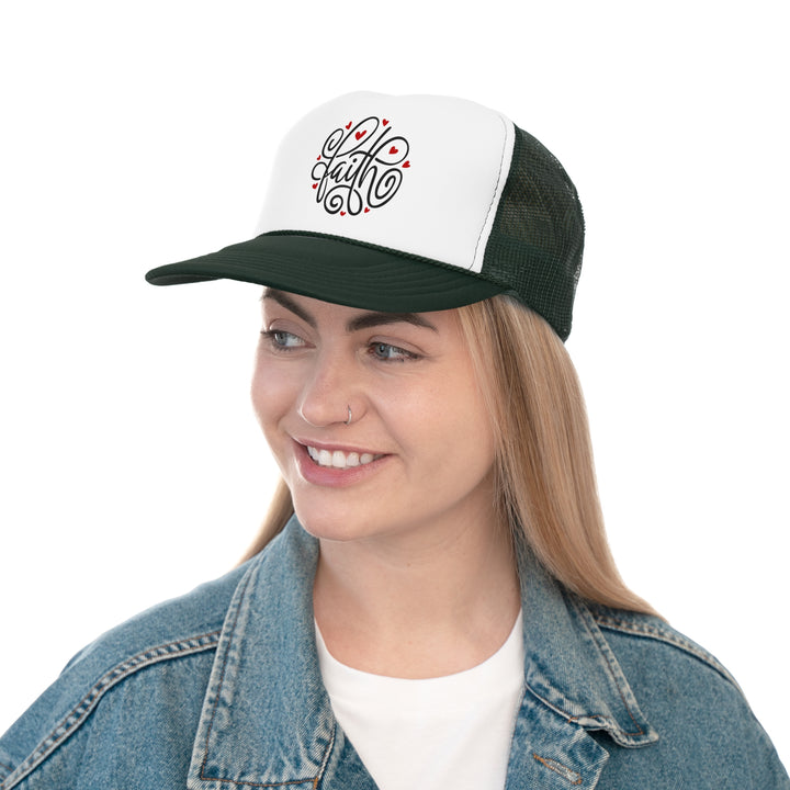 Faith Hearts - Foam Trucker Caps