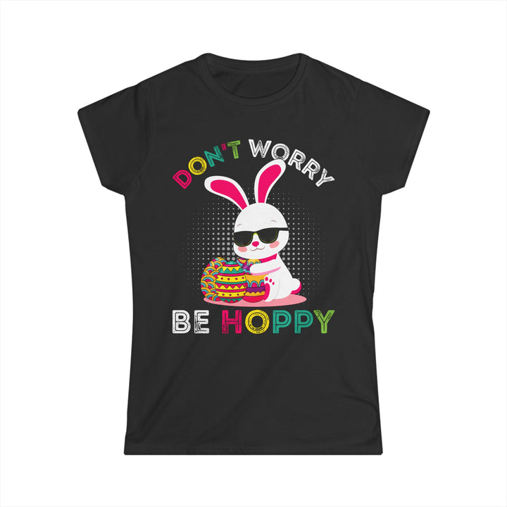 Don't Worry Be Hoppy - Women's Softstyle Tee