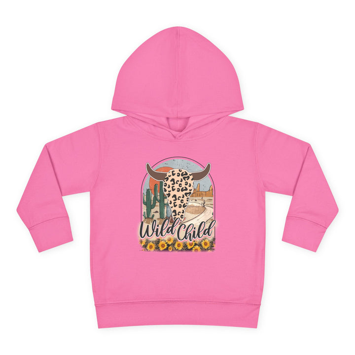 Wild Child - Toddler Pullover Fleece Hoodie