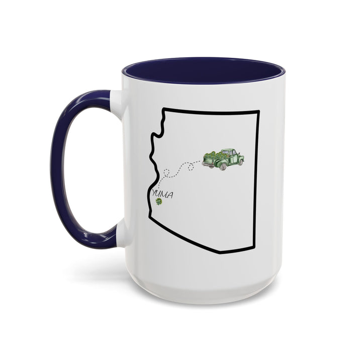 Yuma Lettuce Truck - Accent Coffee Mug (11, 15oz)