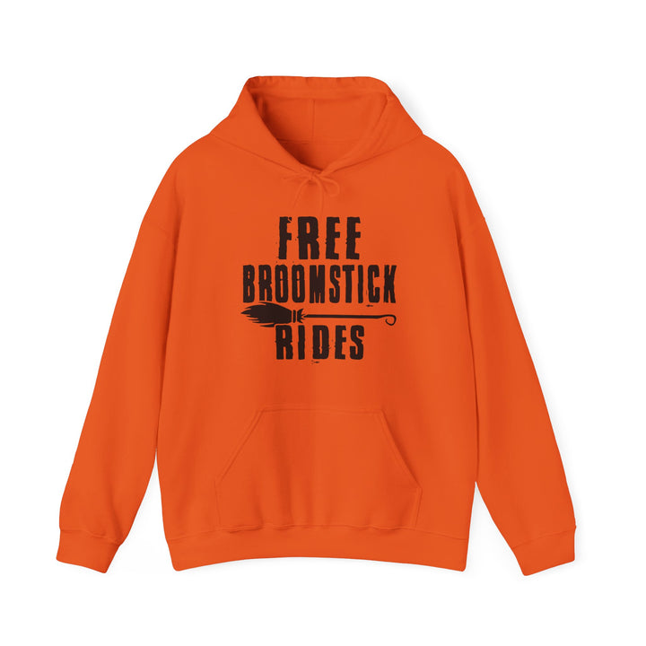 Free Broomstick Rides - Unisex Heavy Blend™ Hooded Sweatshirt