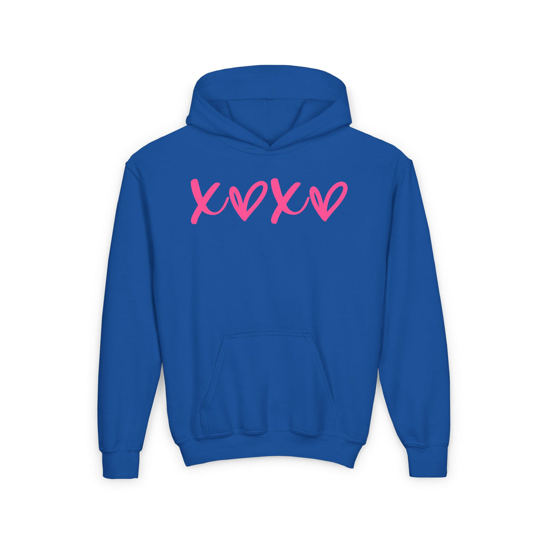 XOXO - Youth Heavy Blend Hooded Sweatshirt