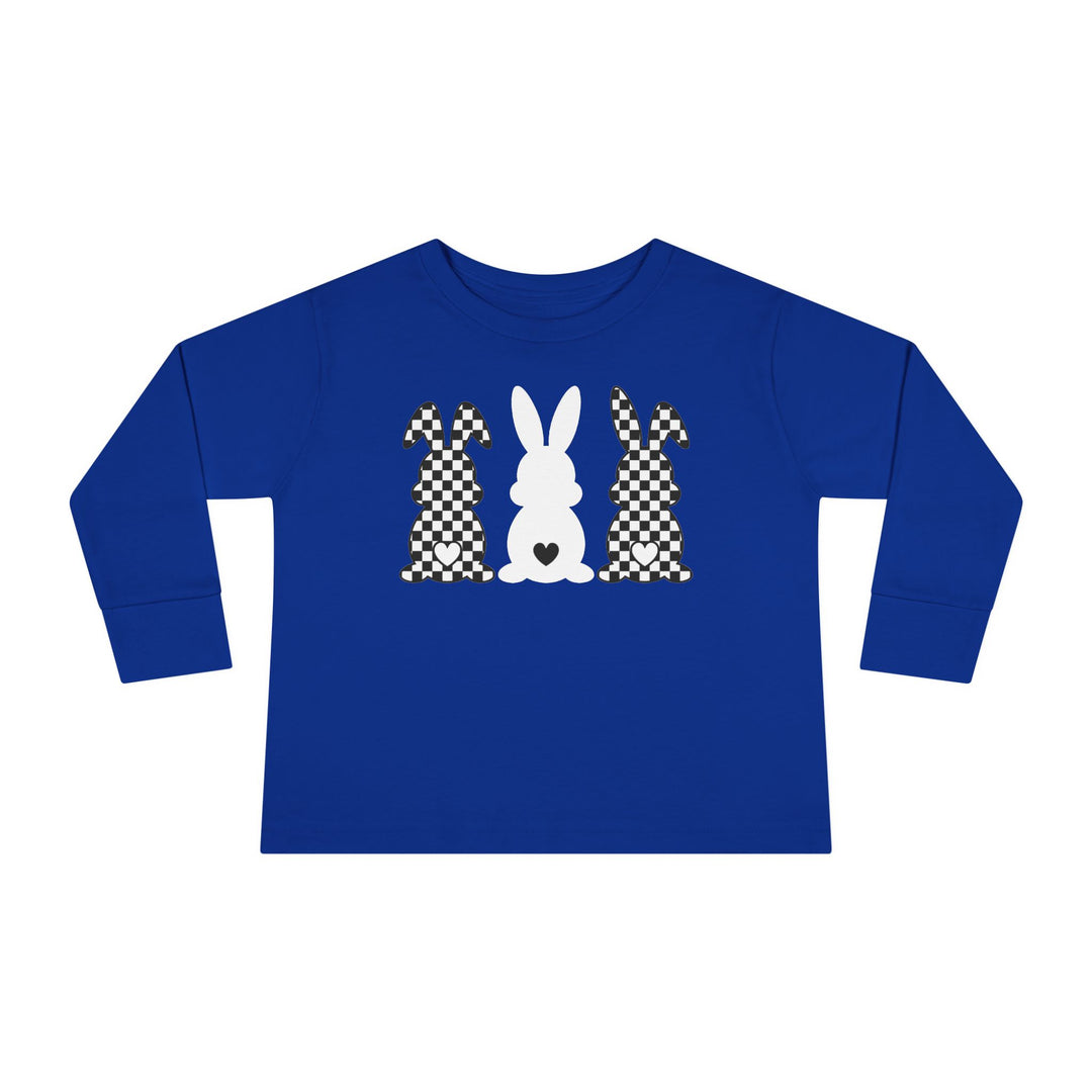 Heart Bunny - Toddler Long Sleeve Tee