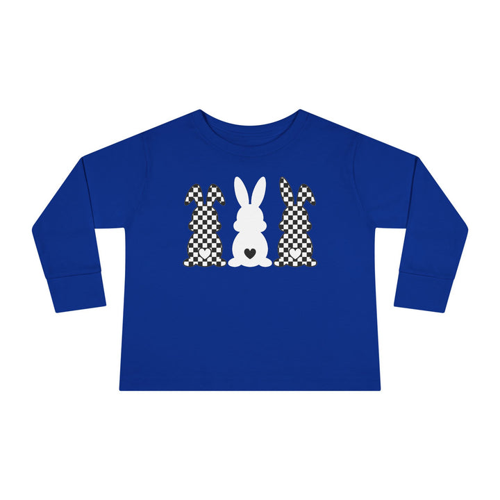 Heart Bunny - Toddler Long Sleeve Tee