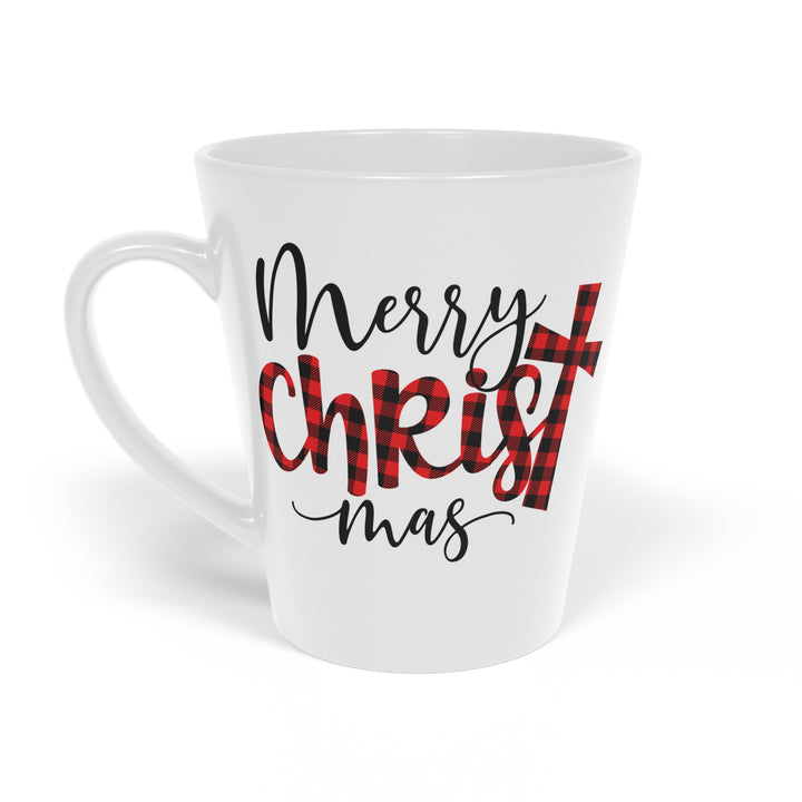 Merry Christ Mas - Latte Mug, 12oz