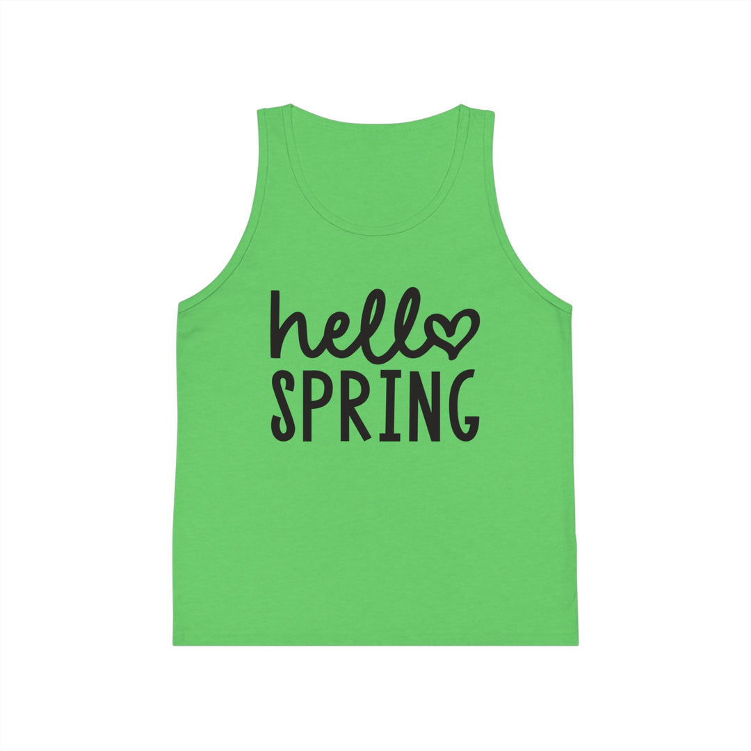 Hello Spring - Kid's Jersey Tank Top