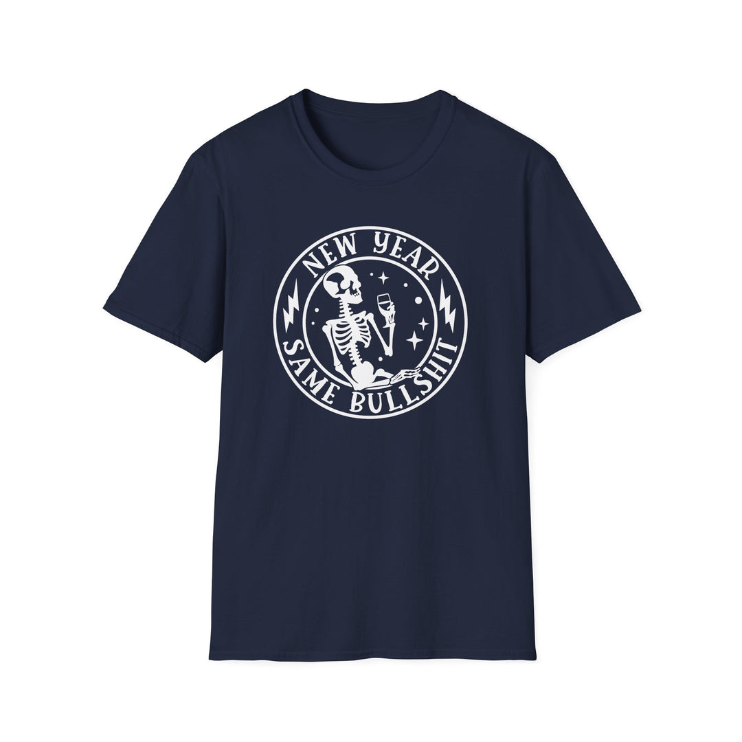 New Year Same Bullsh*t - Unisex Softstyle T-Shirt