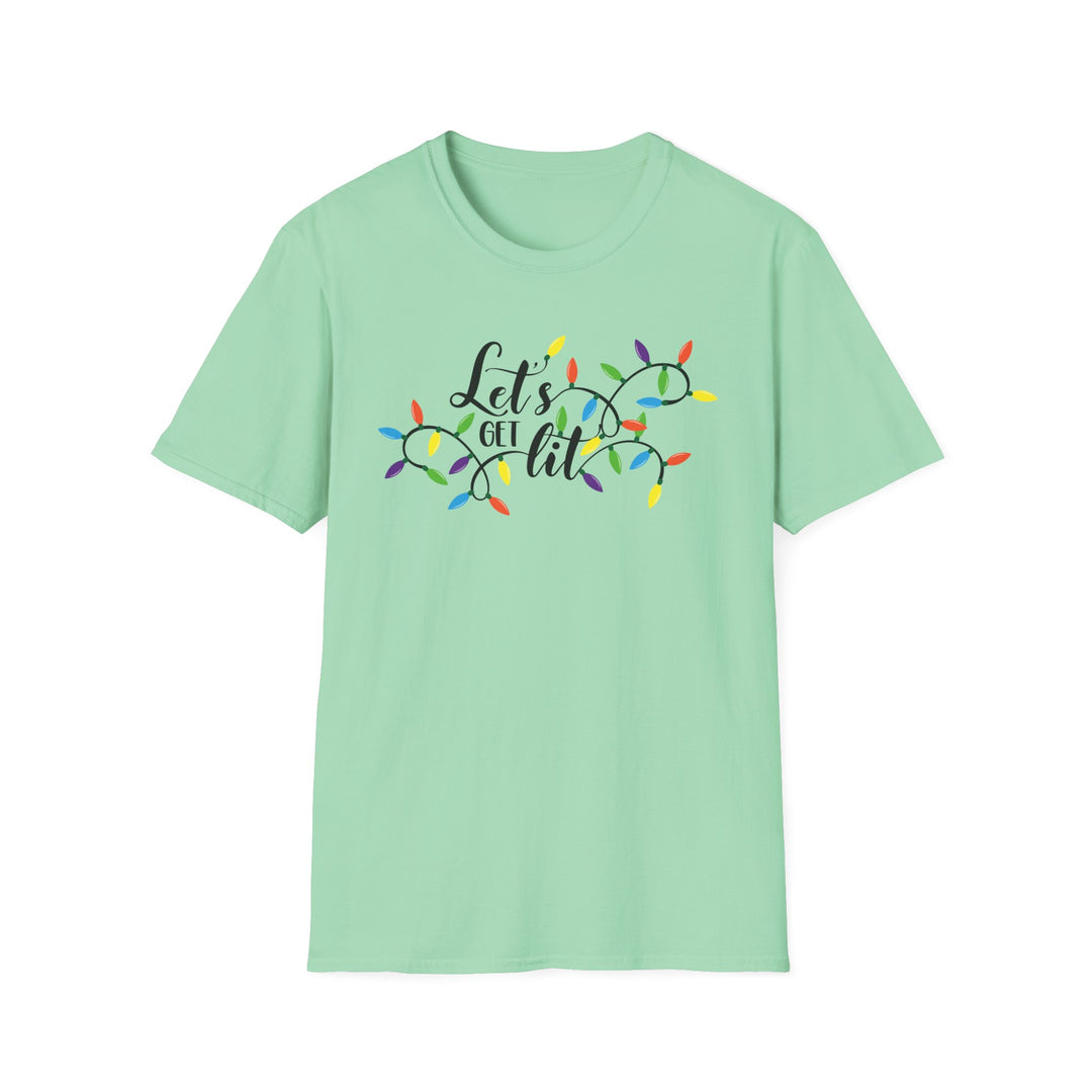 Let's Get Lit - Unisex Softstyle T-Shirt