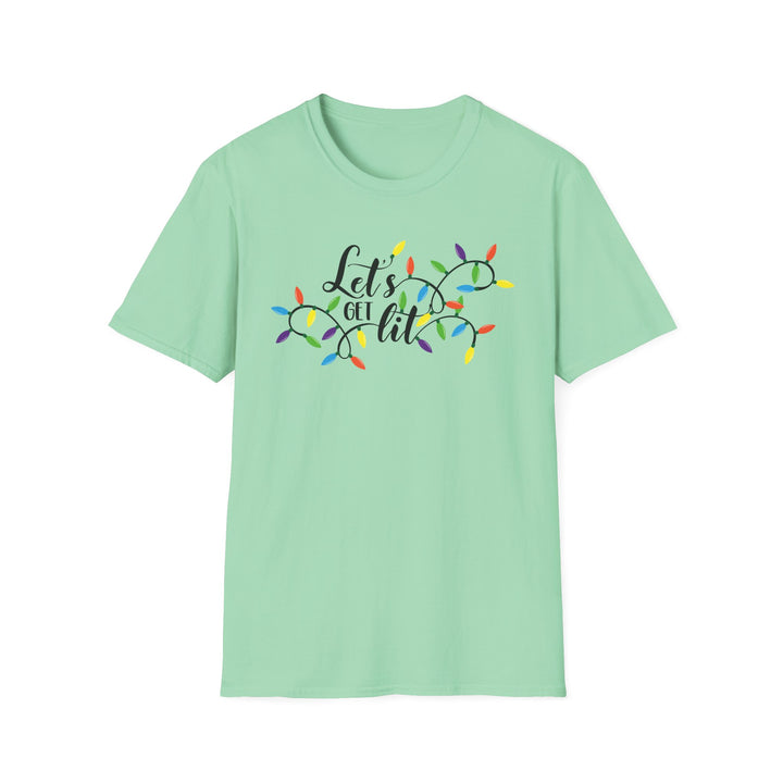 Let's Get Lit - Unisex Softstyle T-Shirt