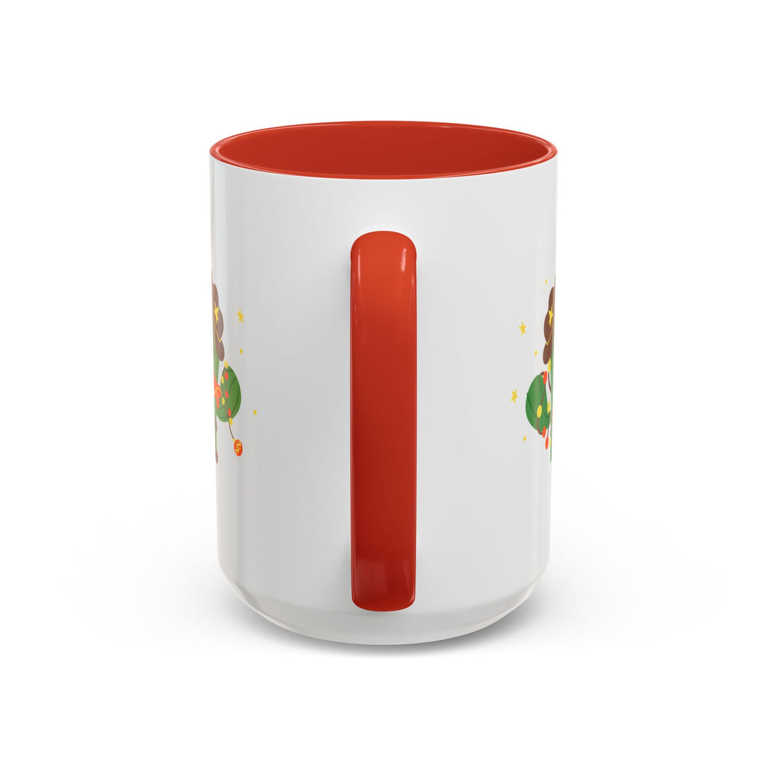 Merry Christmas Cactus -  Accent Coffee Mug (11, 15oz)