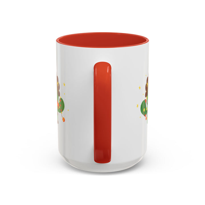 Merry Christmas Cactus -  Accent Coffee Mug (11, 15oz)