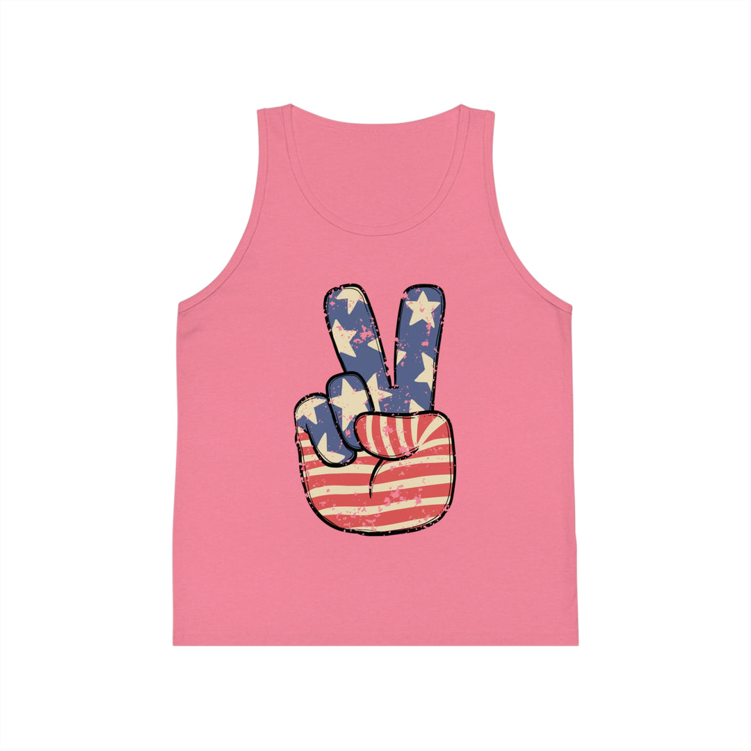 Peace - Kid's Jersey Tank Top