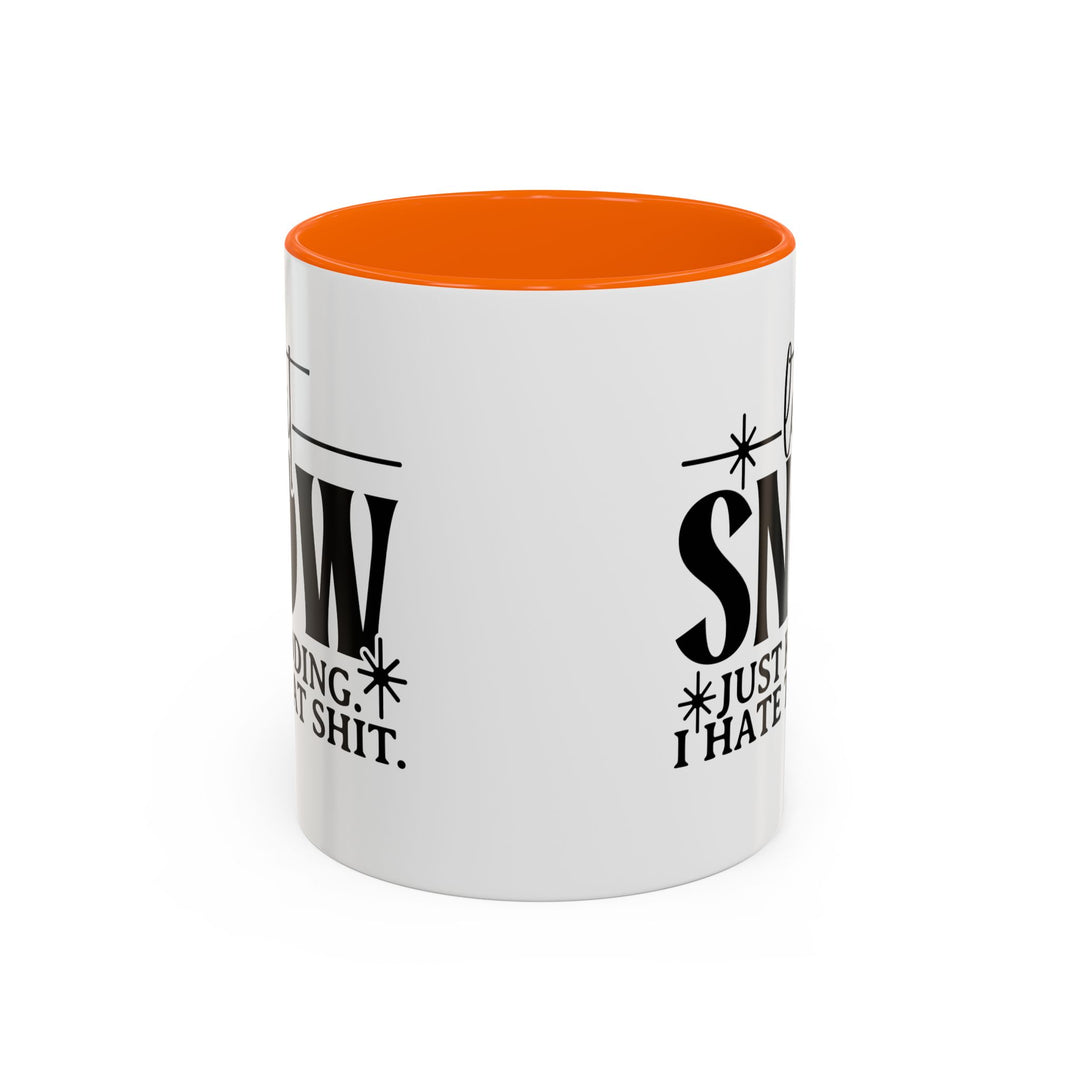 Let It Snow - Accent Coffee Mug (11, 15oz)