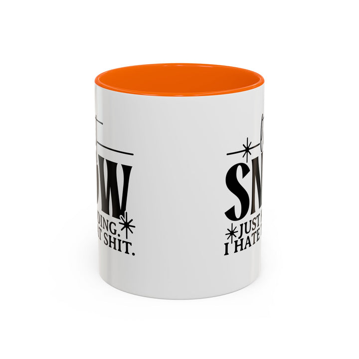 Let It Snow - Accent Coffee Mug (11, 15oz)