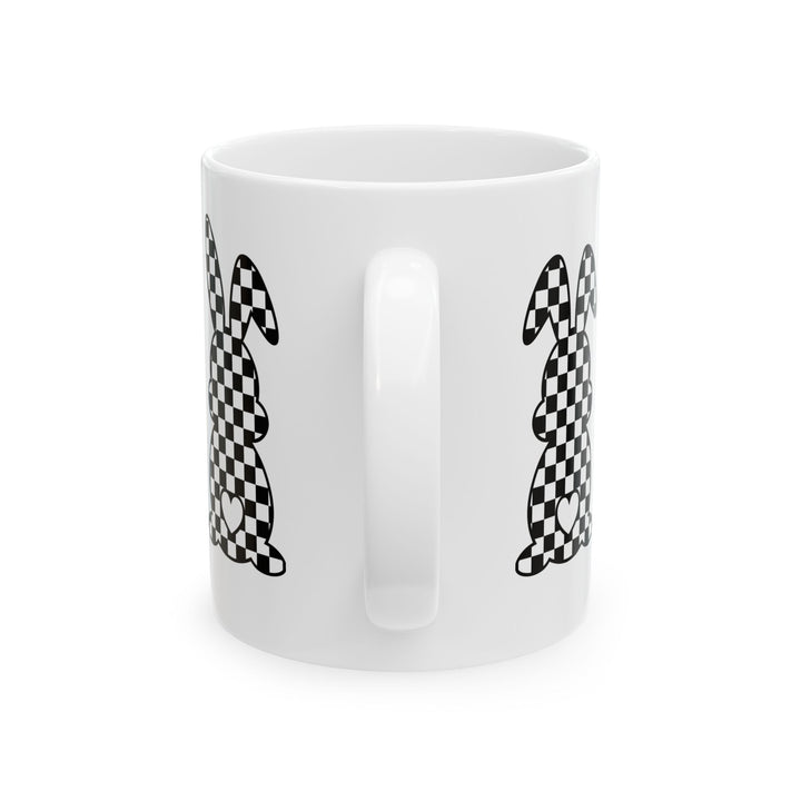 Heart Bunny - Ceramic Mug, (11oz, 15oz)