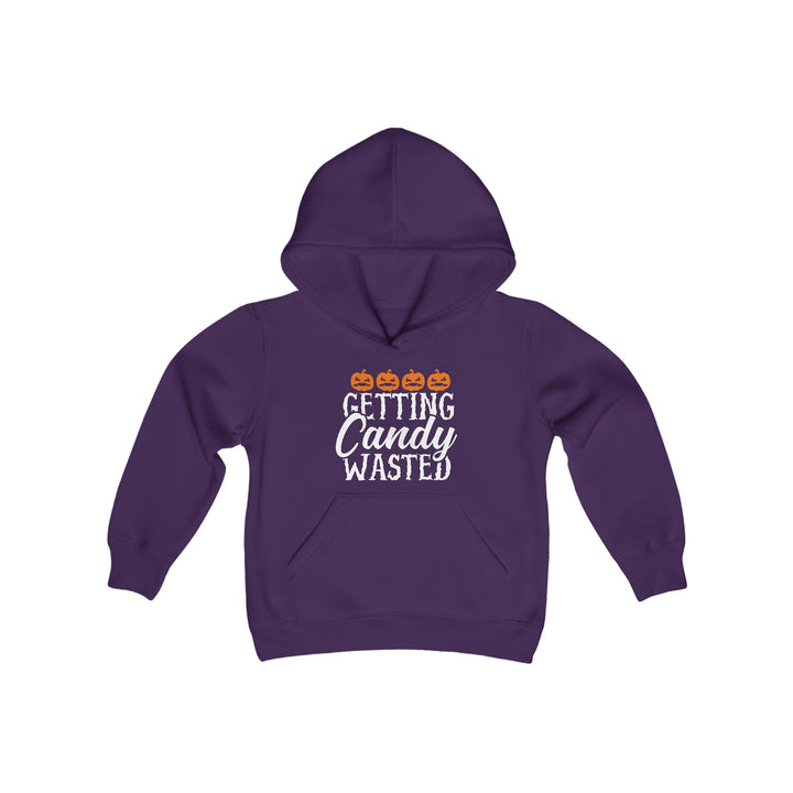 Getting Candy Wasted - Youth Heavy Blend Hooded Sweatshirt