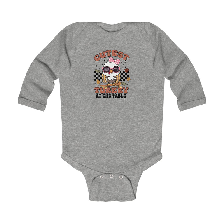 Cutest Turkey Girls - Infant Long Sleeve Bodysuit
