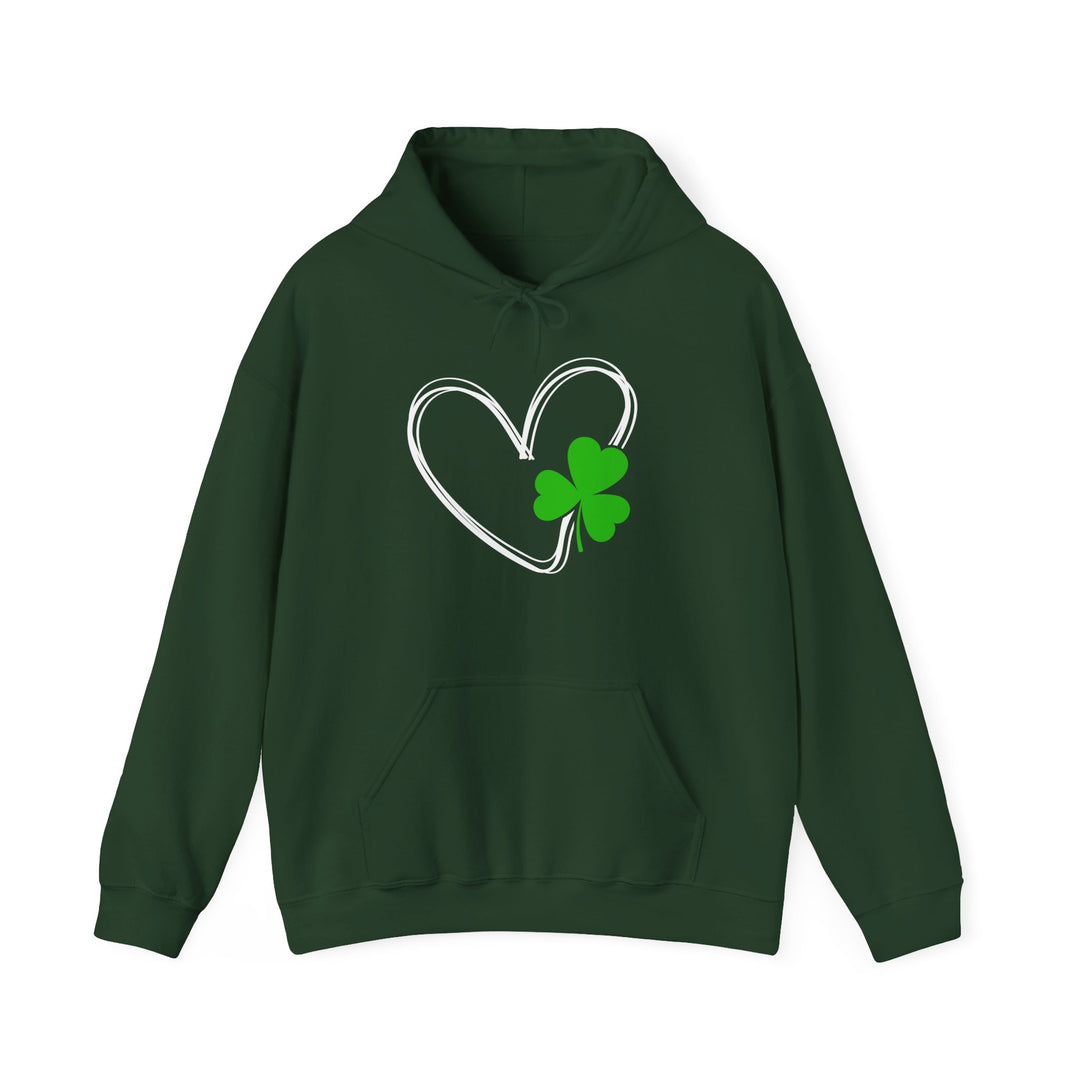 Heart & Clover - Unisex Heavy Blend™ Hooded Sweatshirt