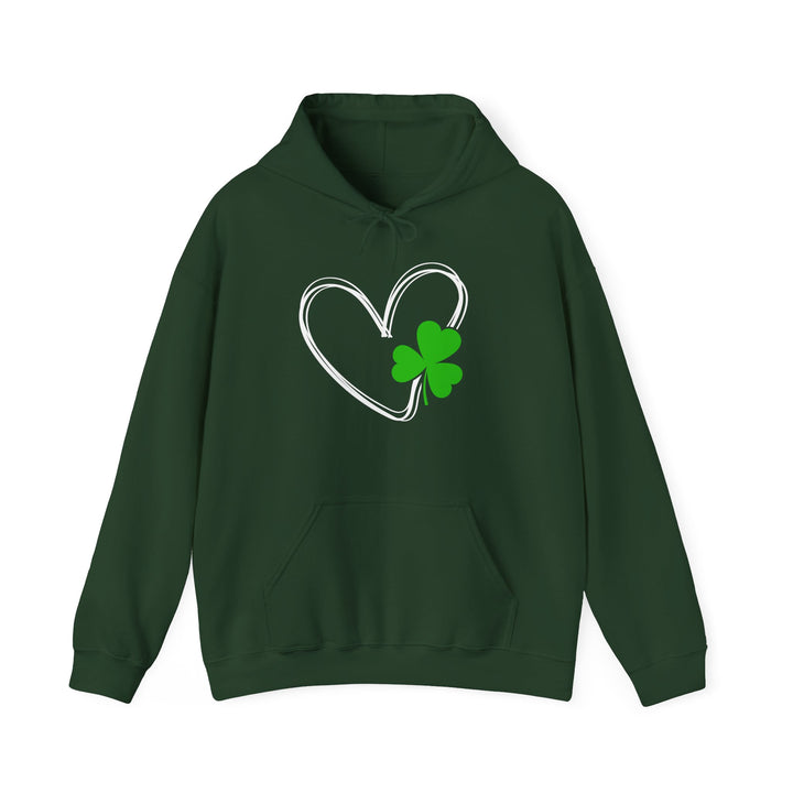 Heart & Clover - Unisex Heavy Blend™ Hooded Sweatshirt