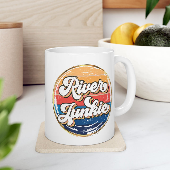 River Junkie - Ceramic Mug, (11oz, 15oz)