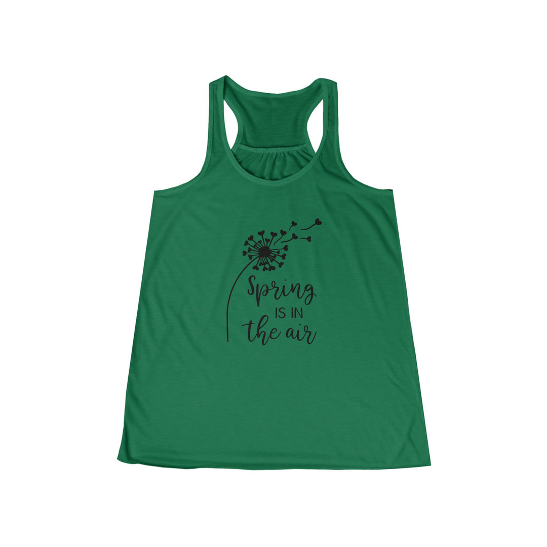 Spring Is In The Air - Women's Flowy Racerback Tank
