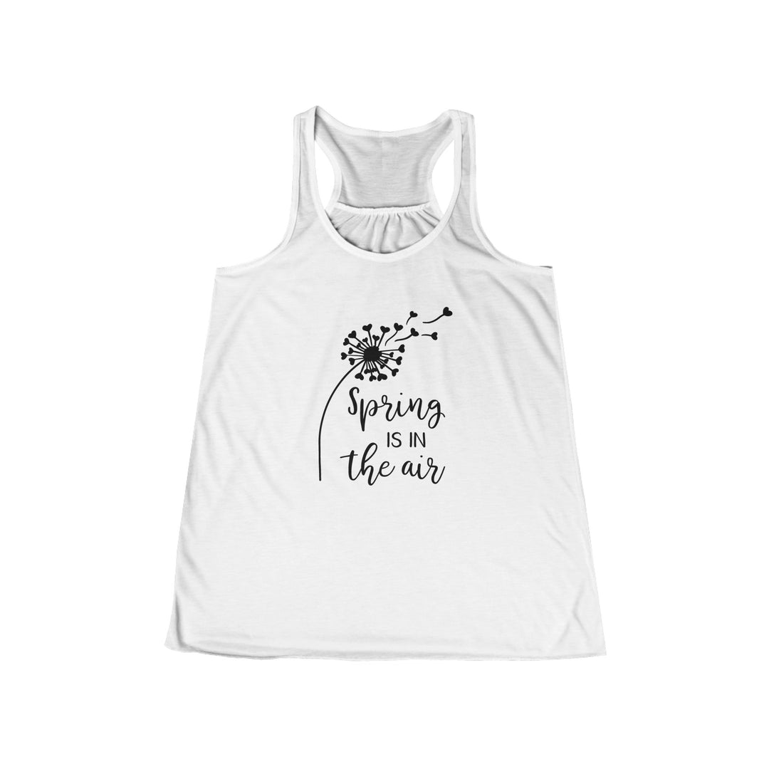 Spring Is In The Air - Women's Flowy Racerback Tank